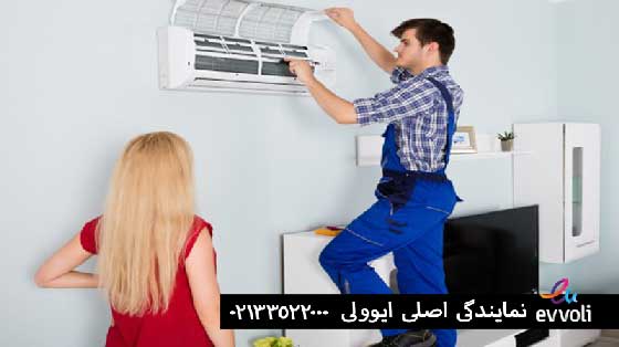مشخصات فنی کولر گازی دیواری ایوولی