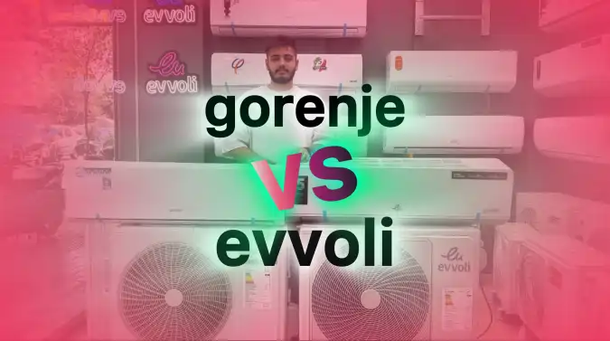 مقایسه کولر گازی برند ایوولی با گرنیه