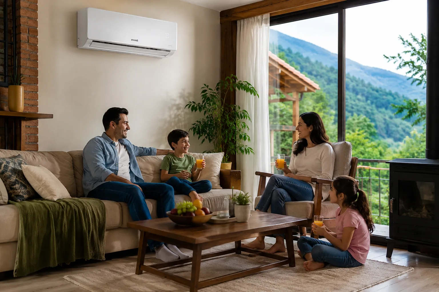 کولر گازی ایوولی 12000 برای چه متراژی مناسب است؟